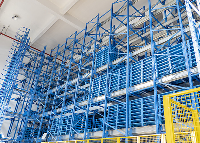 Automated Storage &amp; Retrieval System (Asrs) Stacker Crane Steel Rack Palet MAGAZYN