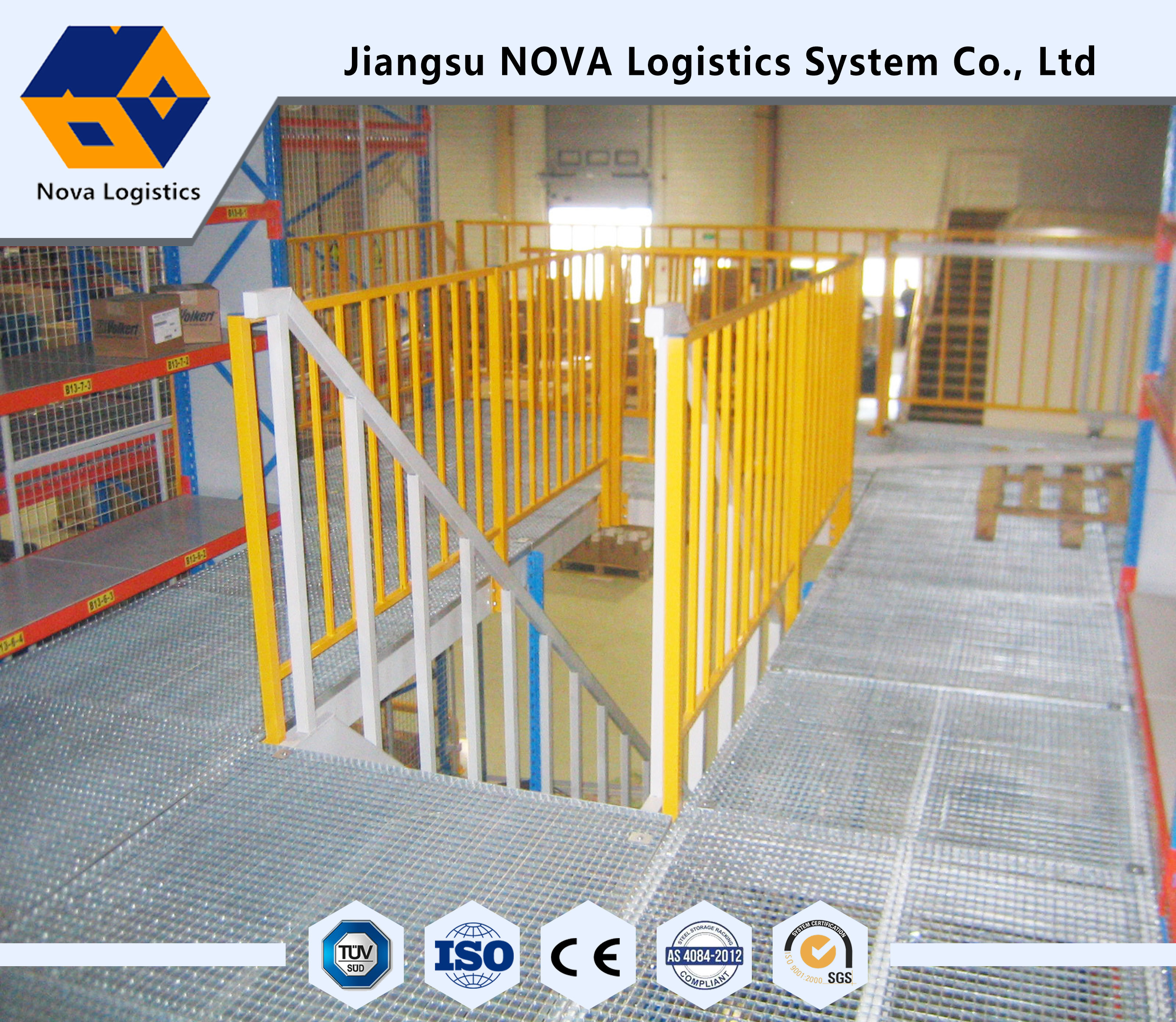 Trwałe urządzenia logistyczne NOVA z 2018 roku o dużym wykorzystaniu przestrzeni